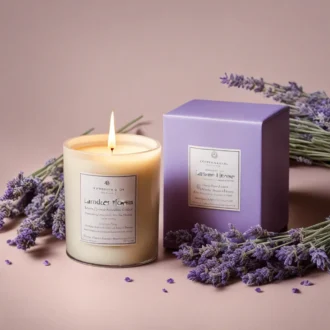 Garden of Heaven Lavender Candle